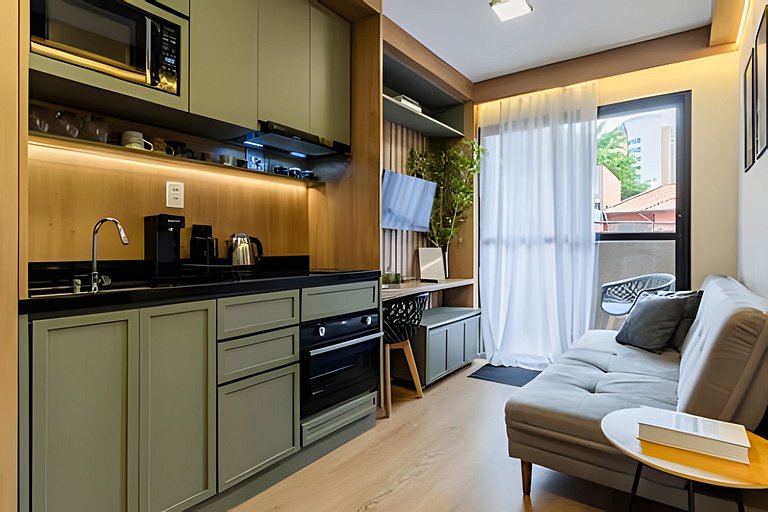 Apê Luxo, Ar quente e frio próx Aeroporto e Metrô