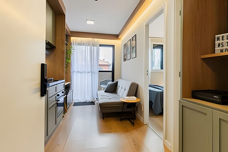 Apê Luxo, Ar quente e frio próx Aeroporto e Metrô