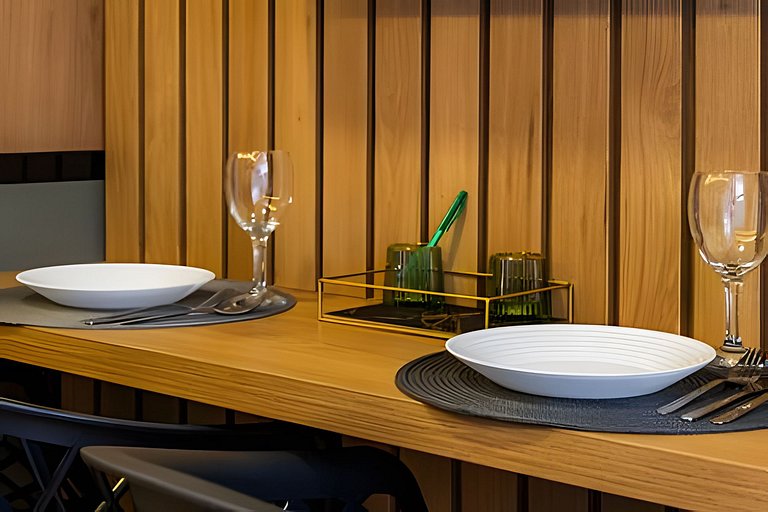 Apê Luxo, Ar quente e frio próx Aeroporto e Metrô