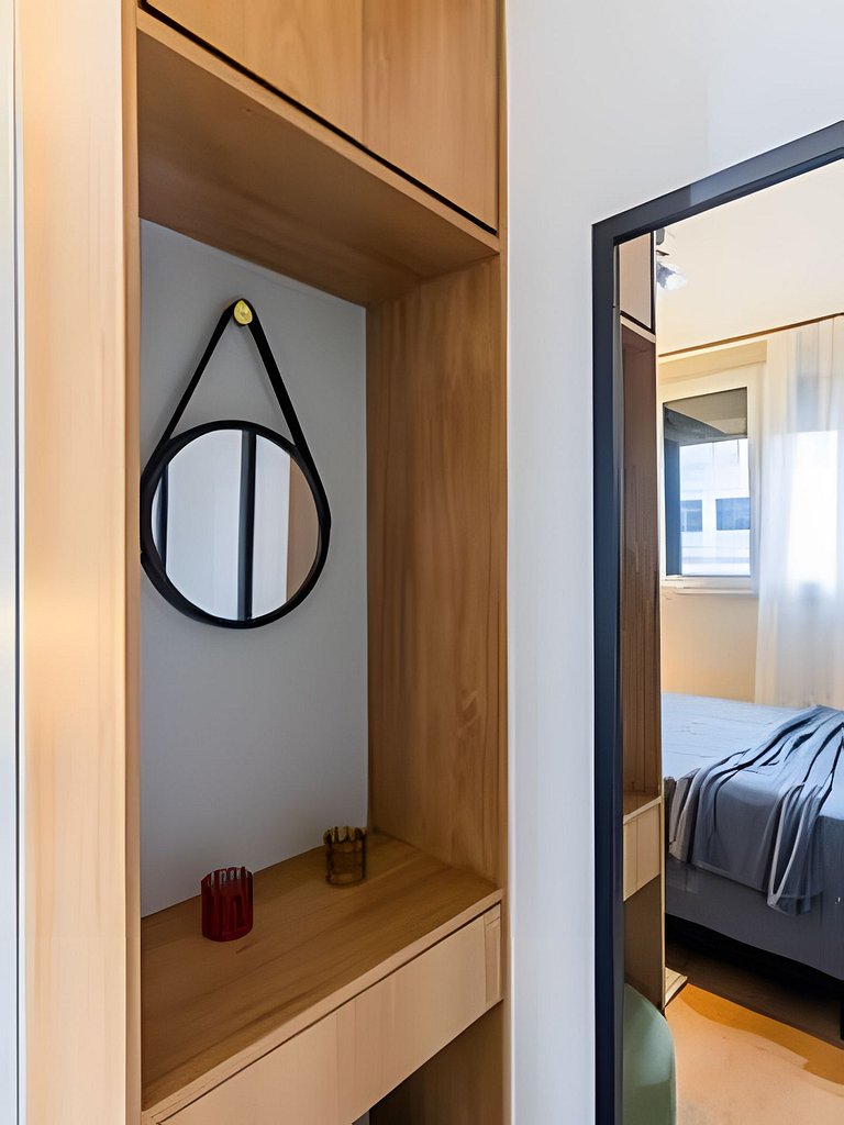 Apê Luxo, Ar quente e frio próx Aeroporto e Metrô