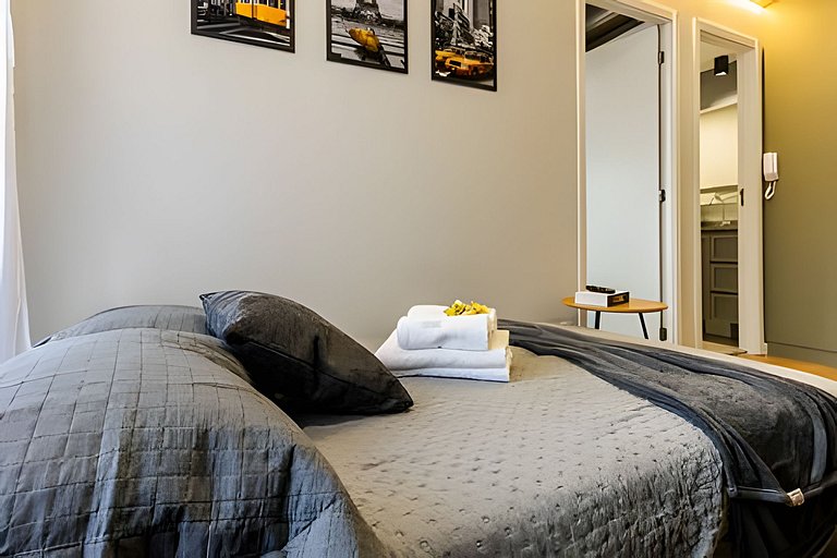 Apê Luxo, Ar quente e frio próx Aeroporto e Metrô