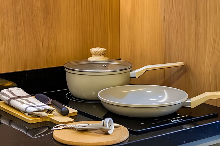 Apê Luxo, Ar quente e frio próx Aeroporto e Metrô