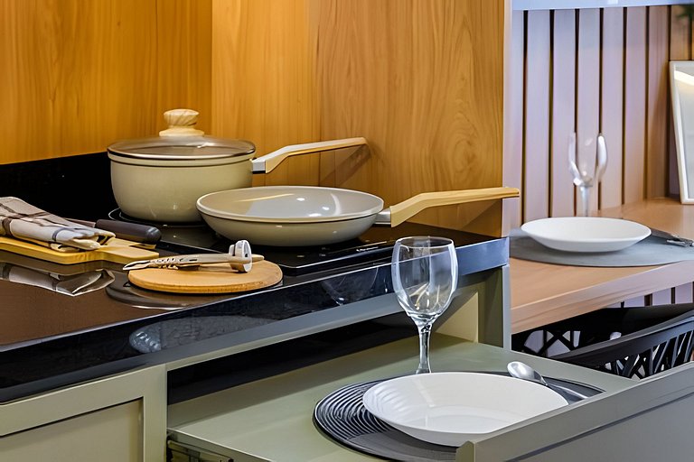 Apê Luxo, Ar quente e frio próx Aeroporto e Metrô