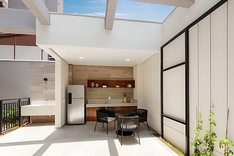 Apê Luxo, Ar quente e frio próx Aeroporto e Metrô