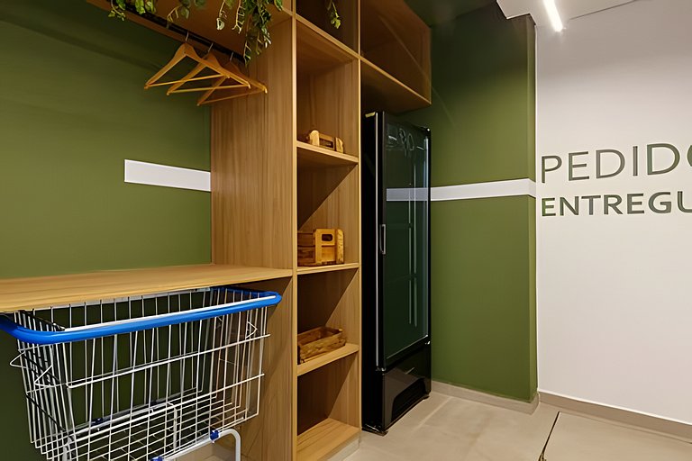 Apê Luxo, Ar quente e frio próx Aeroporto e Metrô