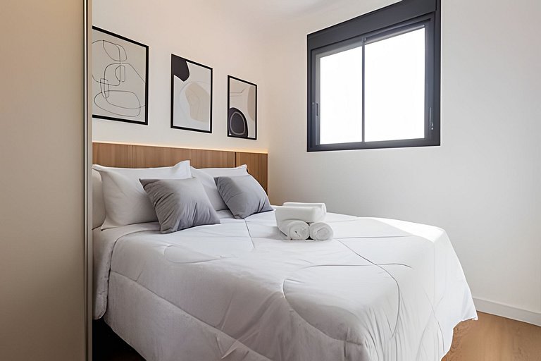 Apê vista Top 14º, próx aeroporto, metrô, e shop