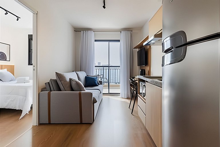 Apê vista Top 14º, próx aeroporto, metrô, e shop