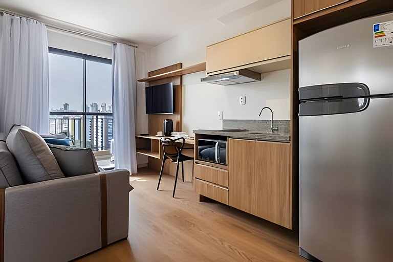 Apê vista Top 14º, próx aeroporto, metrô, e shop