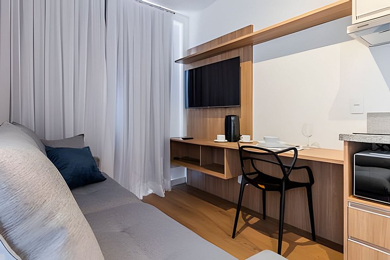 Apê vista Top 14º, próx aeroporto, metrô, e shop