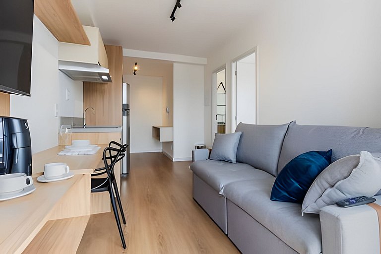 Apê vista Top 14º, próx aeroporto, metrô, e shop