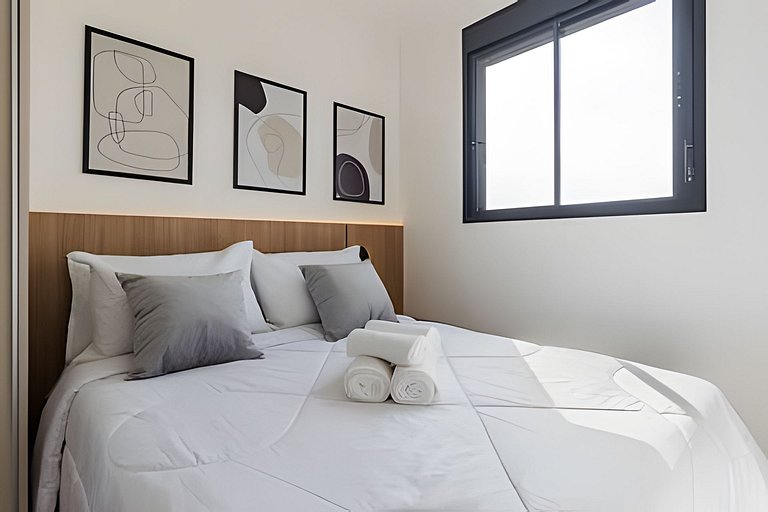 Apê vista Top 14º, próx aeroporto, metrô, e shop