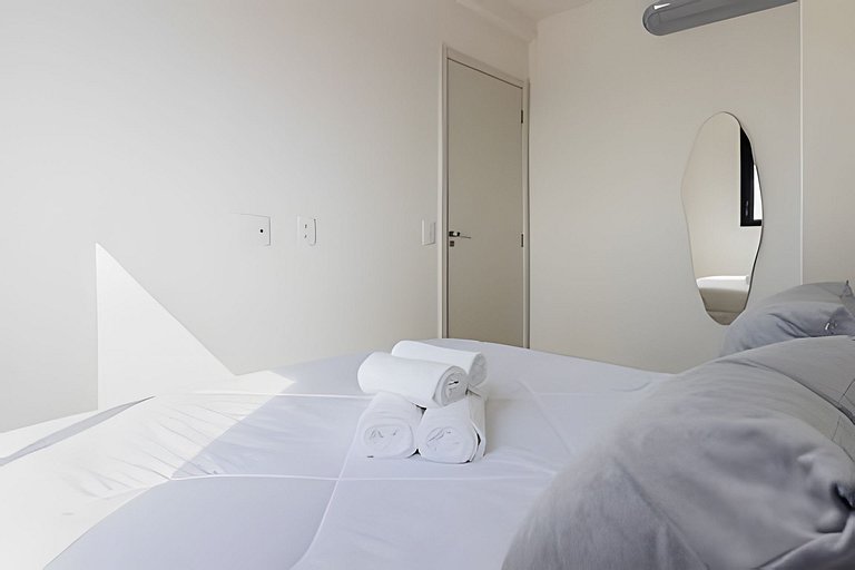 Apê vista Top 14º, próx aeroporto, metrô, e shop