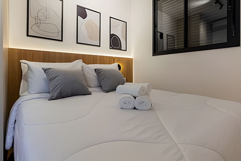 Apê vista Top 14º, próx aeroporto, metrô, e shop