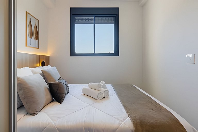 Studio completo Prox Hosp Moriah, 600m metrô&Shop