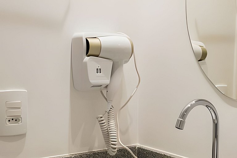 Studio completo Prox Hosp Moriah, 600m metrô&Shop