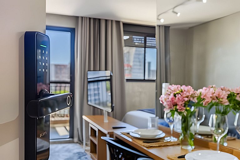 Studio Top, 600m Metrô, Shop Ibira Aeroporto CGH