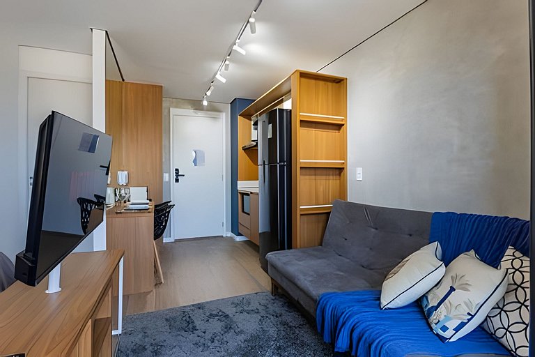 Studio Top, 600m Metrô, Shop Ibira Aeroporto CGH