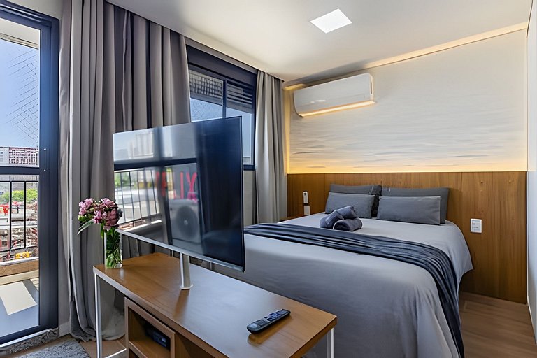 Studio Top, 600m Metrô, Shop Ibira Aeroporto CGH