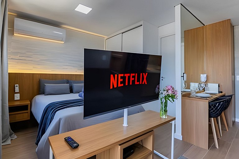 Studio Top, 600m Metrô, Shop Ibira Aeroporto CGH