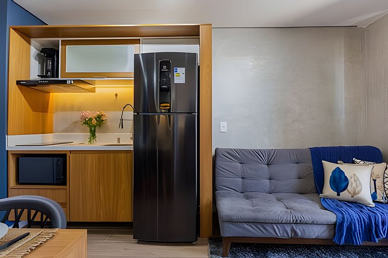 Studio Top, 600m Metrô, Shop Ibira Aeroporto CGH