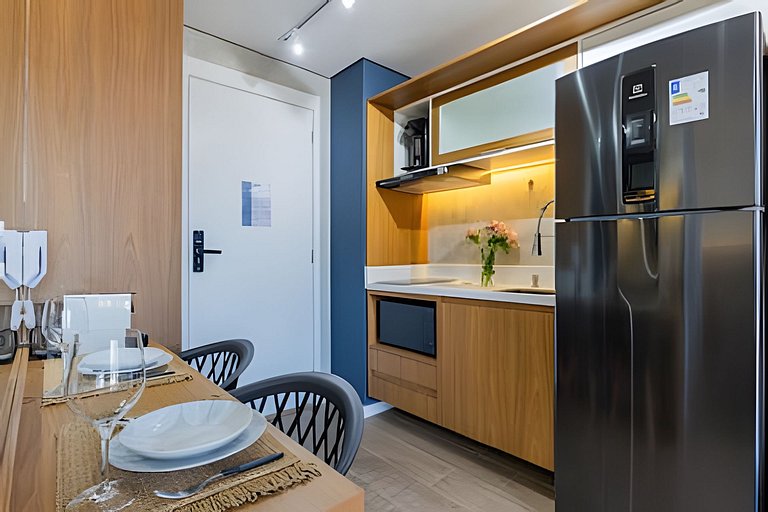 Studio Top, 600m Metrô, Shop Ibira Aeroporto CGH