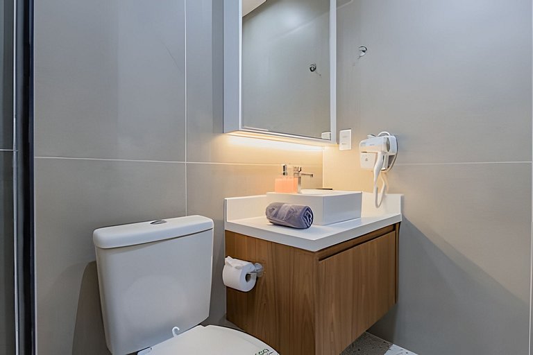 Studio Top, 600m Metrô, Shop Ibira Aeroporto CGH