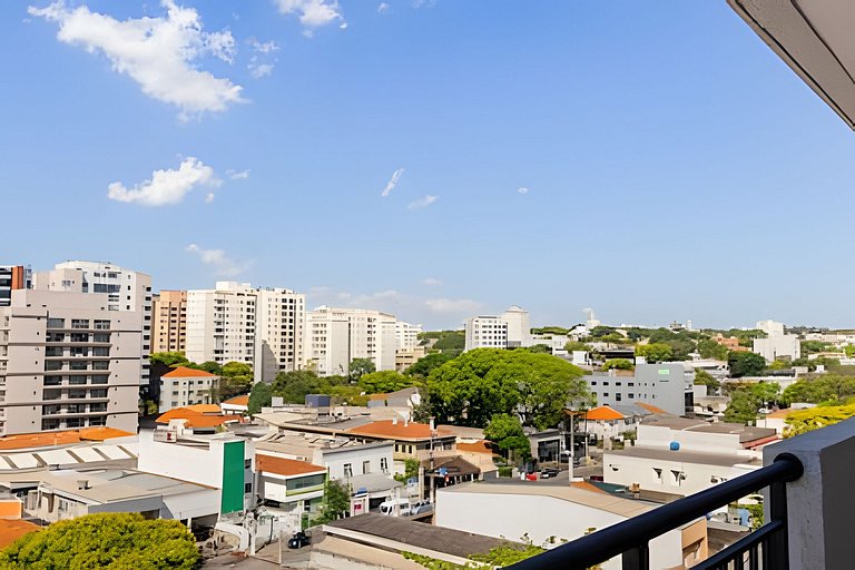 Apto Luxo, cama Queen, próx  Aeroporto, metrô shop