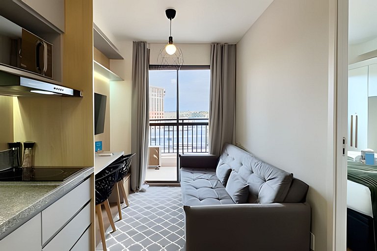 Apê vista Incrível,  Prox metro, Shop Ibira e Aero