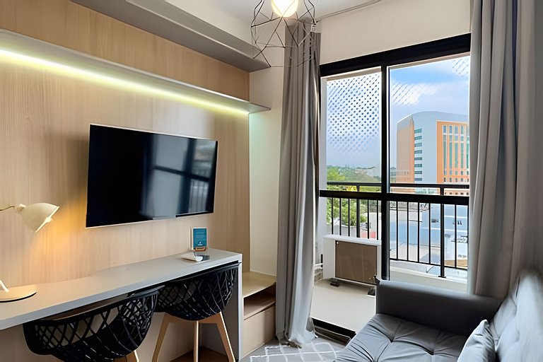 Apê vista Incrível,  Prox metro, Shop Ibira e Aero