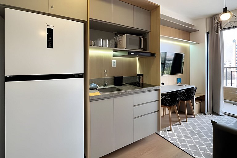 Apê vista Incrível,  Prox metro, Shop Ibira e Aero