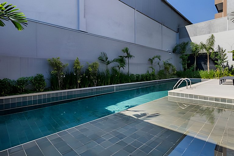 Ap climatizado, janela anti-ruído, prox aero/shop