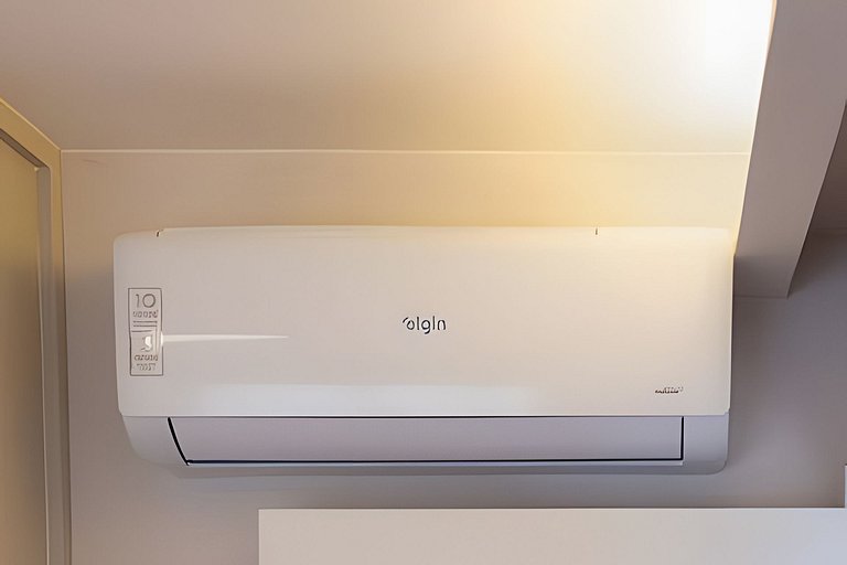 Apê NOVO, vista incrível 12º, cama Queen/7min Aero