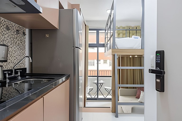 Loft NOVO Higienópolis -Mackenzie, Shop&Metrô 500m