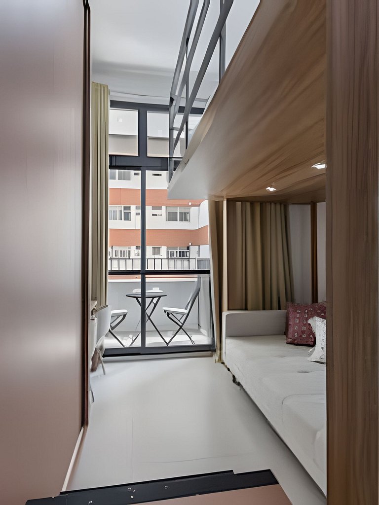 Loft NOVO Higienópolis -Mackenzie, Shop&Metrô 500m