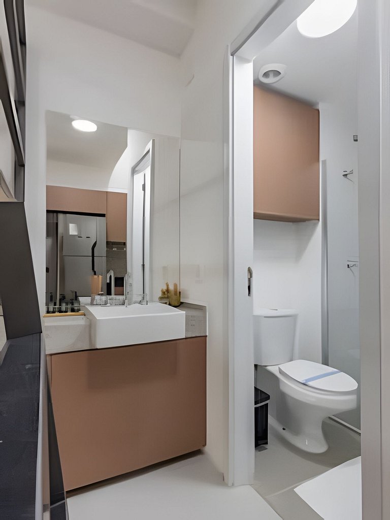 Loft NOVO Higienópolis -Mackenzie, Shop&Metrô 500m