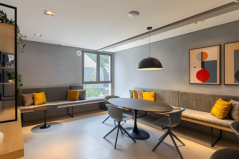 Studio Novo, cama Queen, prox  Ibirapuera e Metrô