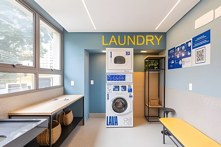 Studio Novo, cama Queen, prox  Ibirapuera e Metrô