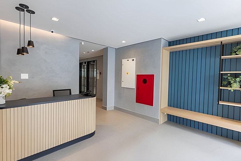 Studio Novo, cama Queen, prox  Ibirapuera e Metrô