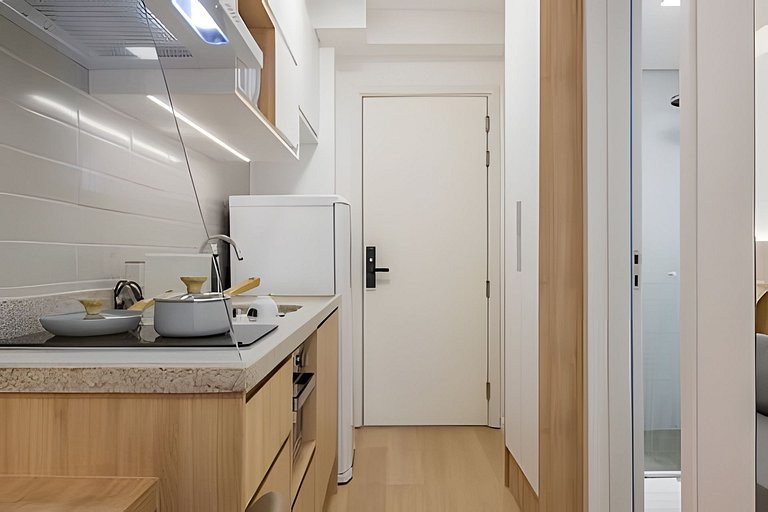 Studio Novo, cama Queen, prox  Ibirapuera e Metrô