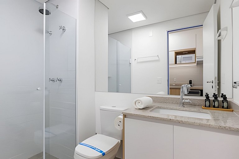 Studio Novo, cama Queen, prox  Ibirapuera e Metrô