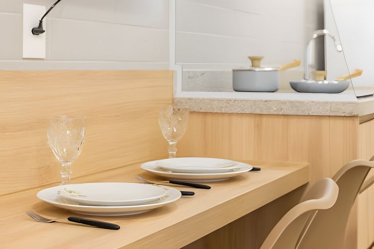 Studio Novo, cama Queen, prox  Ibirapuera e Metrô