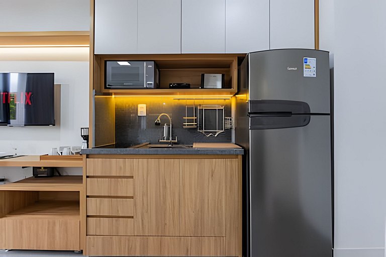 Studio Luxo, completo 7min Aerop CGH, metrô e Shop