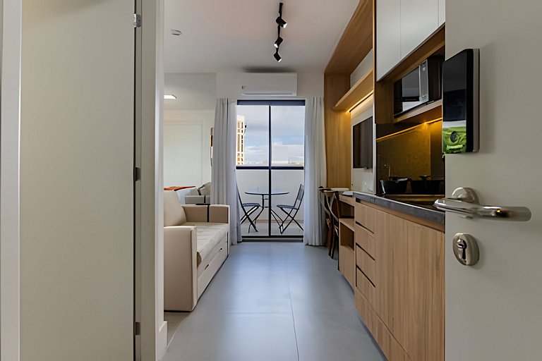 Studio Luxo, completo 7min Aerop CGH, metrô e Shop