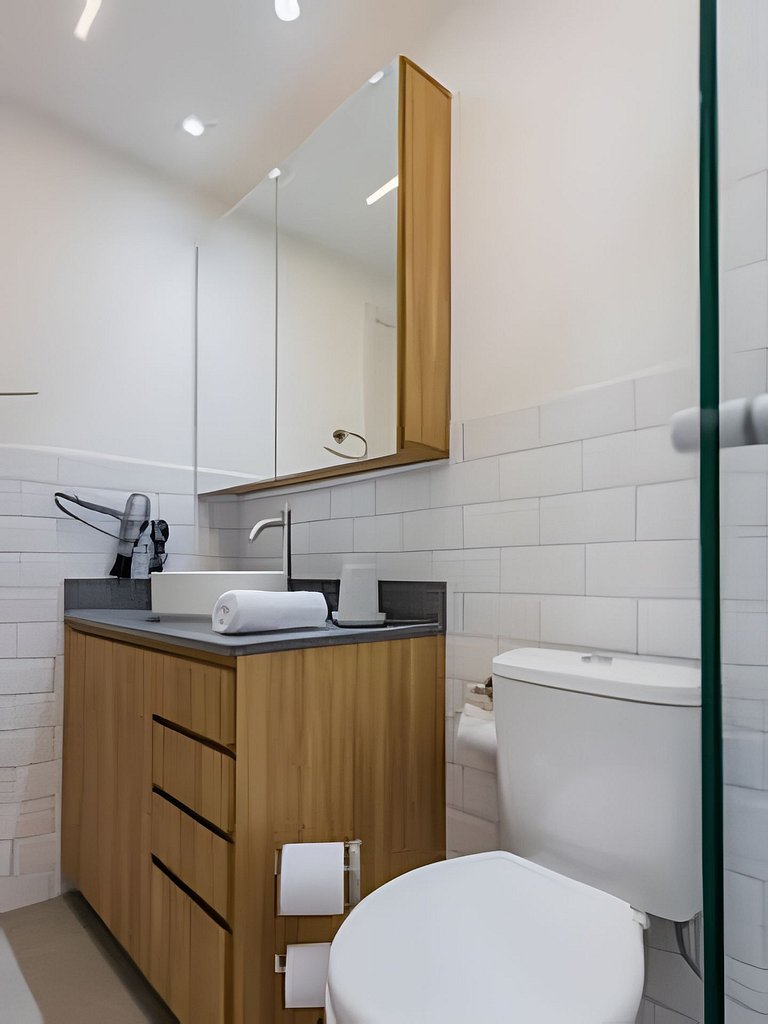 Studio Luxo, completo 7min Aerop CGH, metrô e Shop