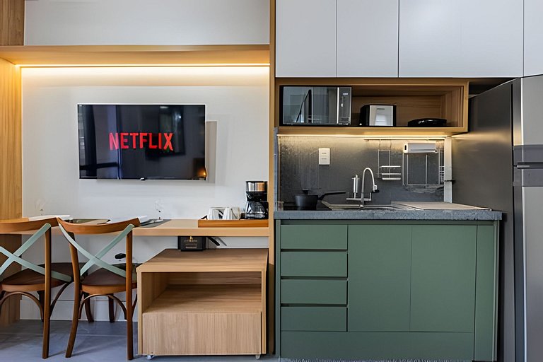 Apê Luxo, 7min Aero Congonhas, Metrô/Shop/ piscina