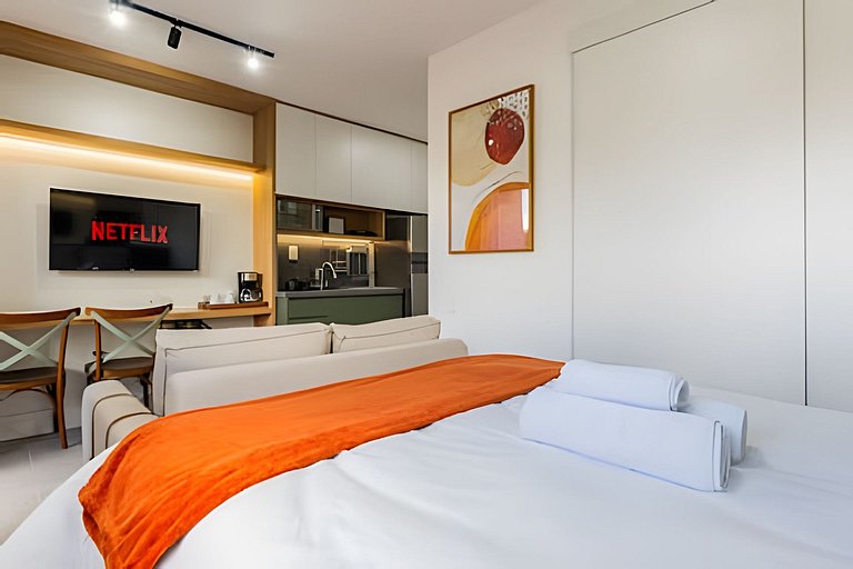 Apê Luxo, 7min Aero Congonhas, Metrô/Shop/ piscina