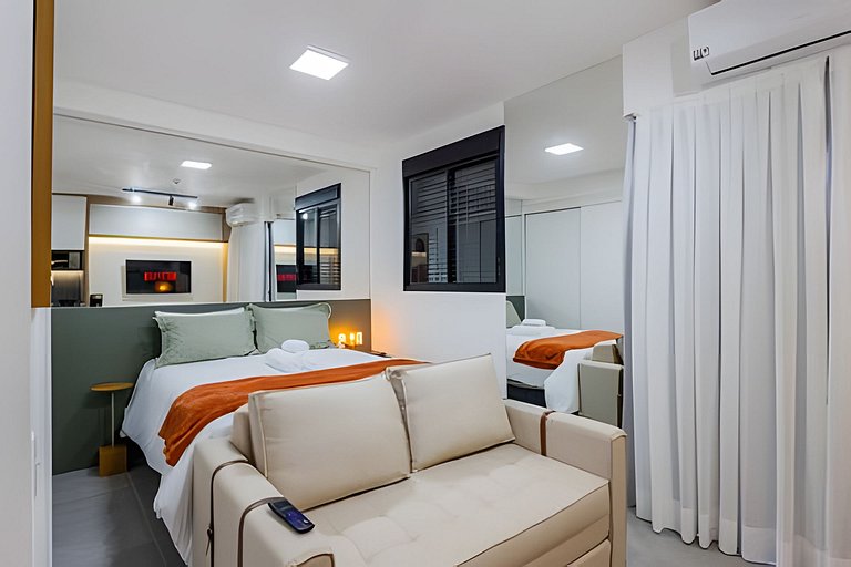 Apê Luxo, 7min Aero Congonhas, Metrô/Shop/ piscina