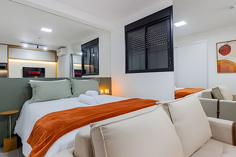 Apê Luxo, 7min Aero Congonhas, Metrô/Shop/ piscina