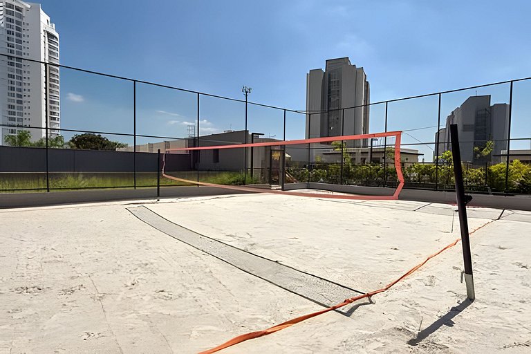Apê Campolim, c/ vaga, piscina e 200m Shop e A/C