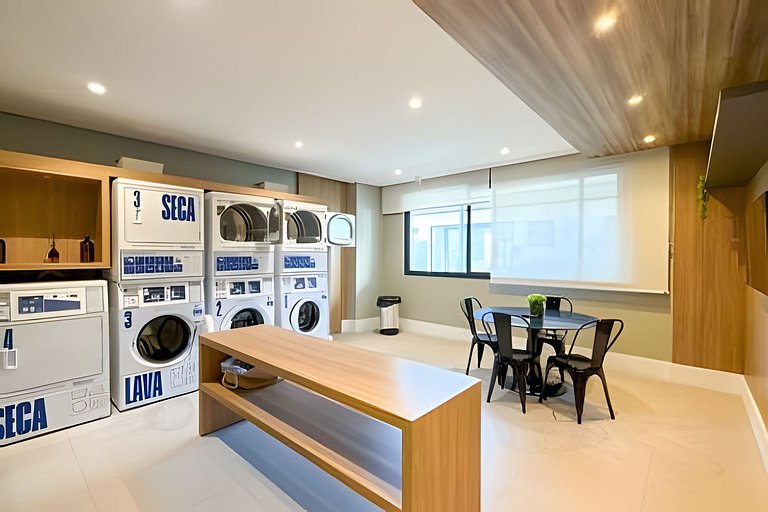 Apê Campolim, c/ vaga, piscina e 200m Shop e A/C